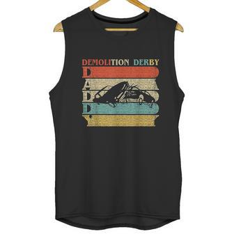 Retro Vintage Daddy Demolition Derby Men Tank Top | Favorety AU