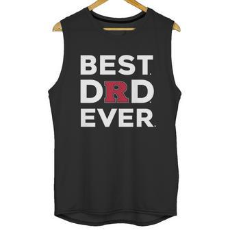 Rutgers Scarlet Knights_Best Dad Ever Men Tank Top | Favorety