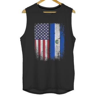 Salvadoran American Flag Men Tank Top | Favorety AU