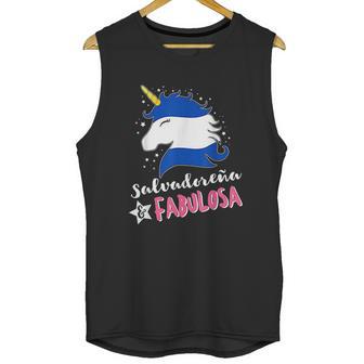 Salvadoran Flag El Salvador Unicornio Men Tank Top | Favorety CA