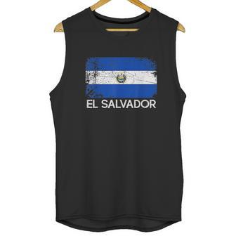 Salvadoran Flag Vintage Made In El Salvador Men Tank Top | Favorety UK