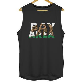 San Francisco Bay Area California Flag Bear Men Tank Top | Favorety UK