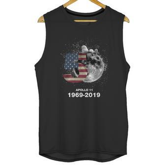 Snoopy 50Th Anniversary Apollo 11 1969-2019 American Flag Shirt Men Tank Top | Favorety CA