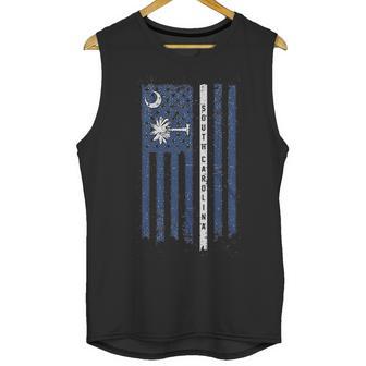 South Carolina State American Flag Men Tank Top | Favorety UK