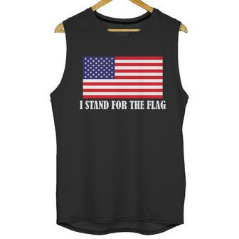 I Stand For The Flag Usa National Anthem Men Tank Top | Favorety