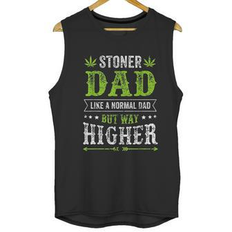 Stoner Dad Marijuana Men Tank Top | Favorety