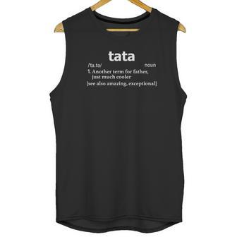 Mens Tata Father In Romanian Or Polish Funny Gifts Men Tank Top | Favorety UK