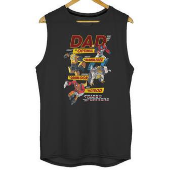 Transformers Dad You Are Smart Brave Strong Fast T-Shirt Men Tank Top | Favorety DE