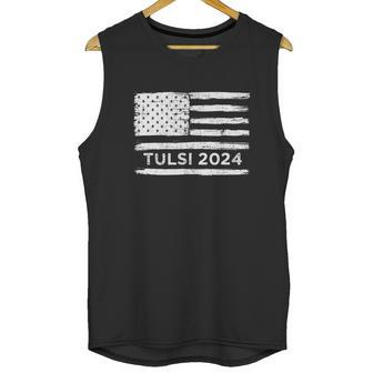 Tulsi Gabbard 2024 American Flag Men Tank Top | Favorety