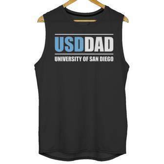 University Of San Diego Usd Dad Men Tank Top | Favorety AU