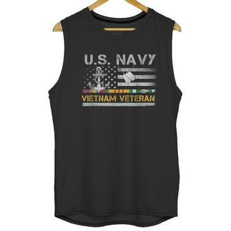 Us Navy Vietnam Veteran Usa Flag Vietnam War Men Tank Top | Favorety UK