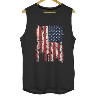 Usa 4Th Of July Patriots American Distressed Flag Men Tank Top | Favorety DE