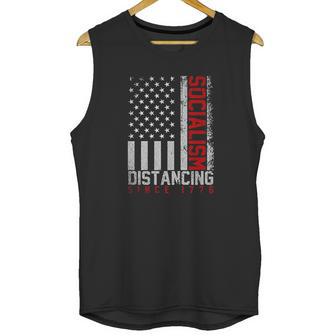 Usa Flag Socialism Distancing Since 1776 Men Tank Top | Favorety AU