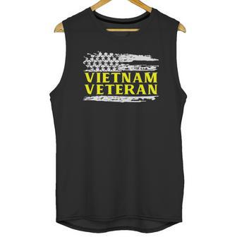 Usa Pride Patriotic Soldier Gift Vietnam Veteran Men Tank Top | Favorety AU