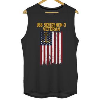 Uss Sentry Mcmgift3 Mine Countermeasures Ship Veterans Day Meaningful Gift Men Tank Top | Favorety