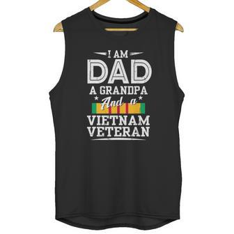 Veterans Day Grandpa Dad Vietnam Veteran Fathers Day Gift Men Tank Top | Favorety