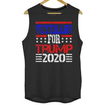 Veterans For Trump 2020 Vets Presidential Election Men Tank Top | Favorety AU