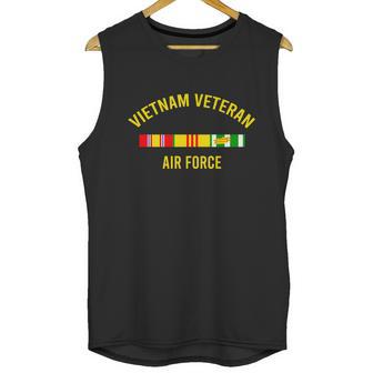 Vietnam Veteran Airforce Award Ribbon Bar Cool Soldier Gift Pullover Hoodie Men Tank Top | Favorety DE