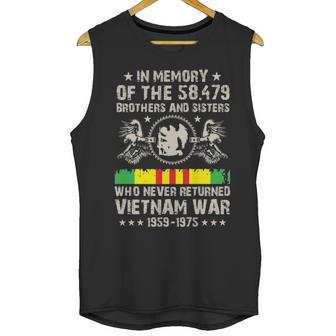 Vietnam Veteran In Memory The War Vietnam Men Tank Top | Favorety