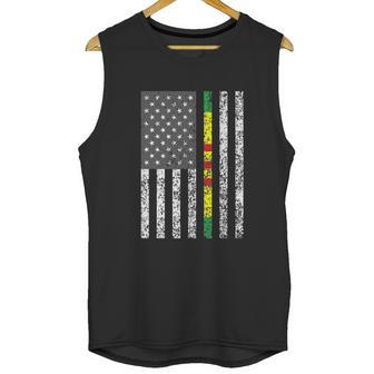 Vietnam Veteran Us Flag Vietnam Service Ribbon Graphic Design Printed Casual Daily Basic Men Tank Top | Favorety