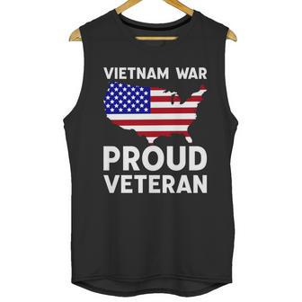 Vietnam War Proud Veteran Graphic Design Printed Casual Daily Basic Men Tank Top | Favorety AU