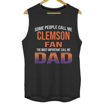 Vintage I Am A Clemson Fan Dad Men Tank Top | Favorety CA