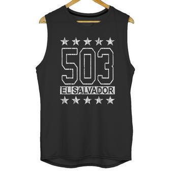 Vintage El Salvador Flag 503 Jersey Men Tank Top | Favorety AU