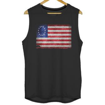 Vintage Flag American Victory 1776 Men Tank Top | Favorety UK