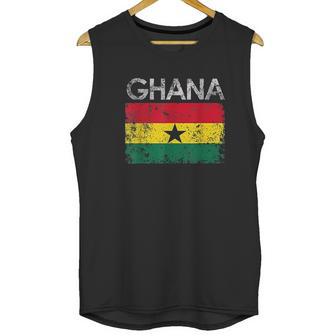 Vintage Ghana Ghanaian Flag Men Tank Top | Favorety CA