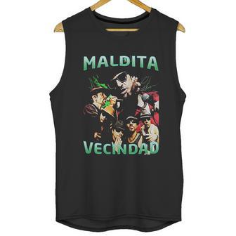 Vintage Style Maldita Vecindad Men Tank Top | Favorety CA