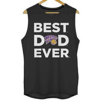 Western Illinois Leathernecks_Best Dad Ever Men Tank Top | Favorety DE