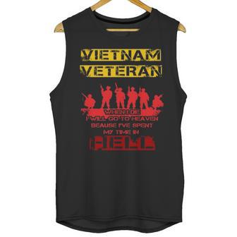 When I Die I Will Go To Heaven Vietnam Veteran Men Tank Top | Favorety AU