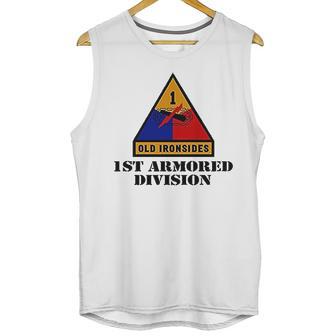 Army 1St Armored Division Full Color Veteran Men Tank Top | Favorety AU