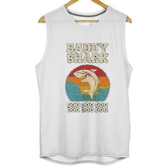 Become A Daddy Shark Men Tank Top | Favorety