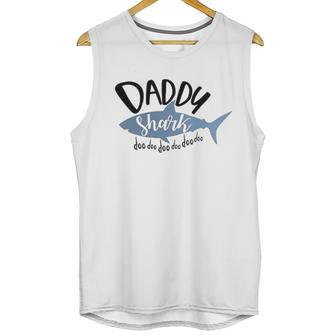 Daddy Shark Art Dad Birthday Gifts Men Tank Top | Favorety DE