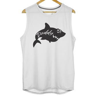 Daddy Shark Cute Funny Family Ocean Beach Summer Vacation Men Tank Top | Favorety UK