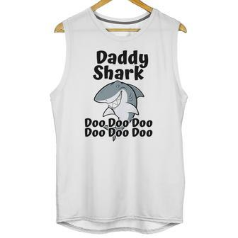 Mens Daddy Shark Doo Doo Doo Matching Family Shirt Men Tank Top | Favorety