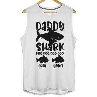 Daddy Shark Name Men Tank Top | Favorety CA