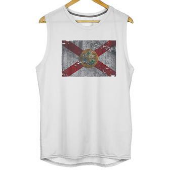 Florida Flag Vintage Fade Men Tank Top | Favorety DE