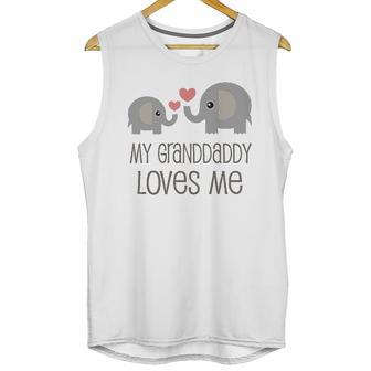 Grandaddy Loves Me Elephant Infant Creeper Men Tank Top | Favorety DE