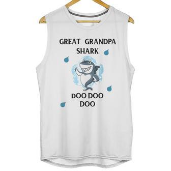 Great Grandpa Gift Shark Doo Doo Doo Men Tank Top | Favorety CA