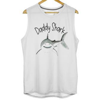 I Love Daddy Shark Men Tank Top | Favorety UK