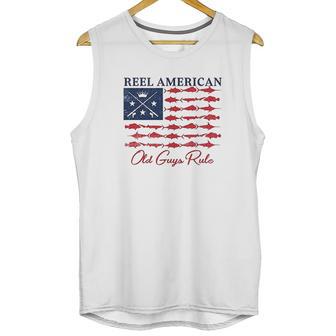 Old Guys Rule For Men Reel American Men Tank Top | Favorety CA