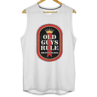 Old Guys Rule Wise Man Men Tank Top | Favorety CA