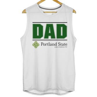 Portland State University Proud Dad Parents Day 2020 Men Tank Top | Favorety DE