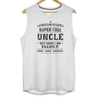 Mens Relative Gift Super Cool Uncle Grandpa Men Men Tank Top | Favorety UK