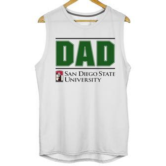 San Diego State University Proud Dad Parents Day Men Tank Top | Favorety DE