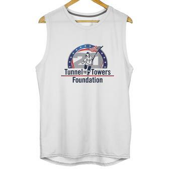 Tunnel To Towers Foundation American Flag Men Tank Top | Favorety