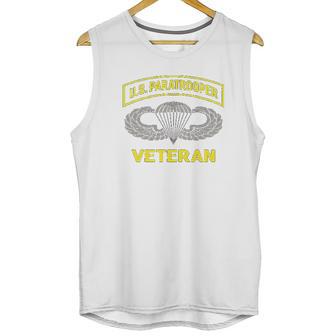 Us Paratrooper Airborne Division Army Veteran Men Tank Top | Favorety AU