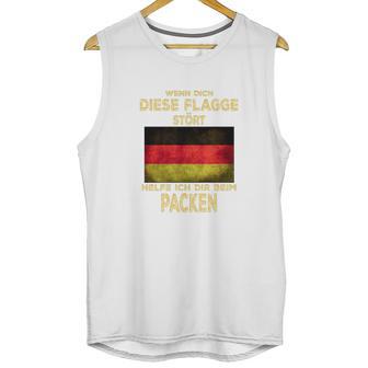 Wenn Dich Diese Flagge Stört Helfe Ich Dir Beim Packen Men Tank Top | Favorety DE